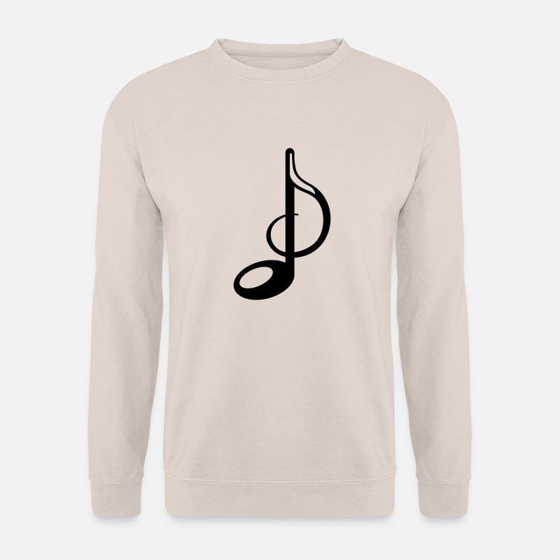 music_note_f1 - Unisex Pullover - Sand