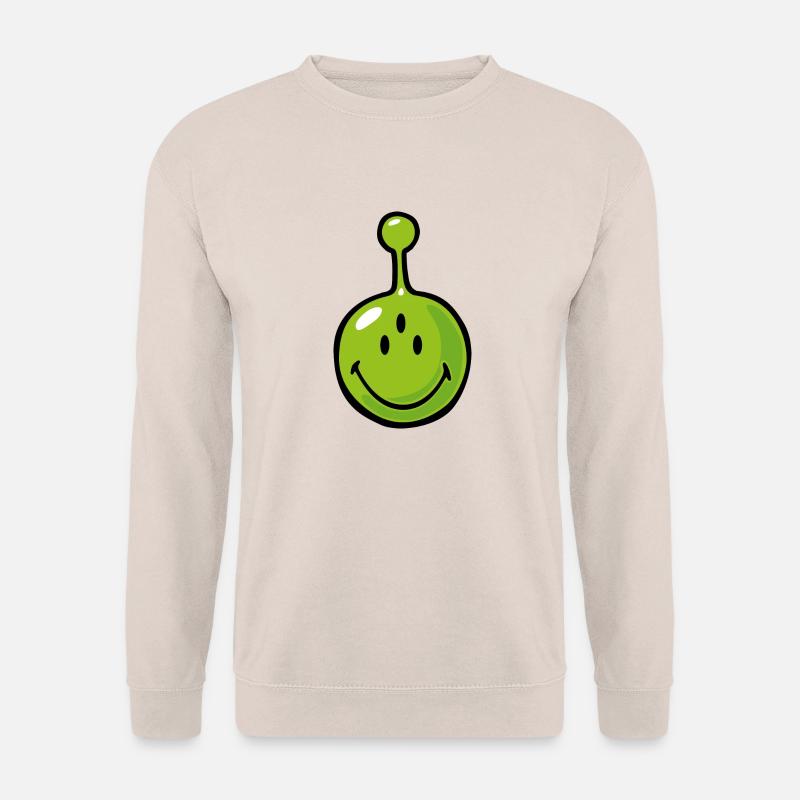 Smiley Alien - Unisex Pullover - Sand