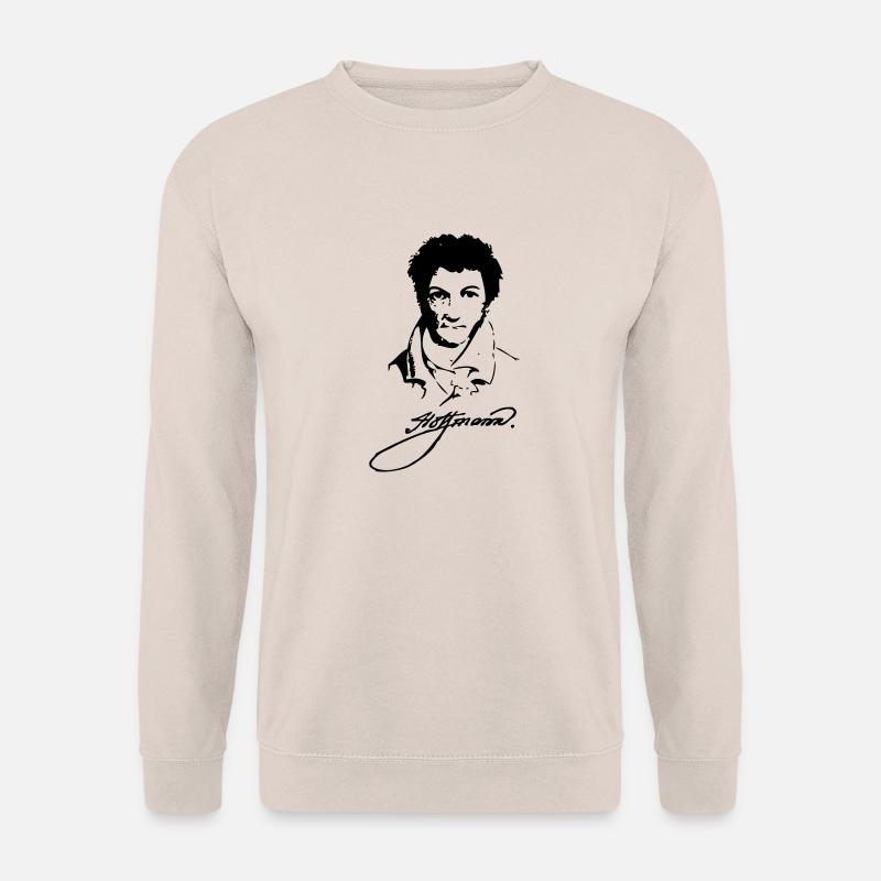 Herren-Shirt "E.T.A. Hoffmann"" - Unisex Pullover - Sand