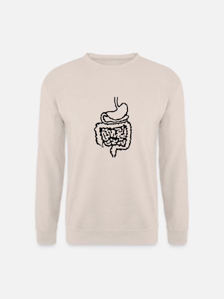 Arzt_Darm_d1 - Unisex Pullover - Sand