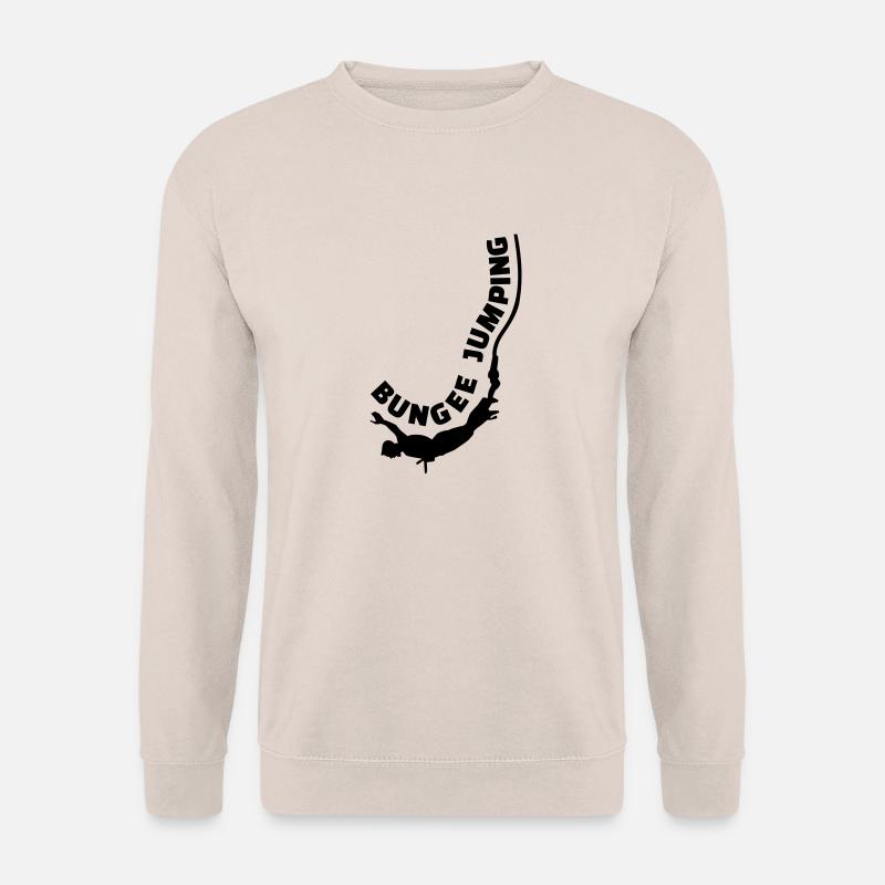 Bungee jumping - Unisex Sweatshirt - sand