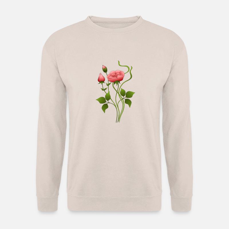 Flowers - Unisex Sweatshirt - sand