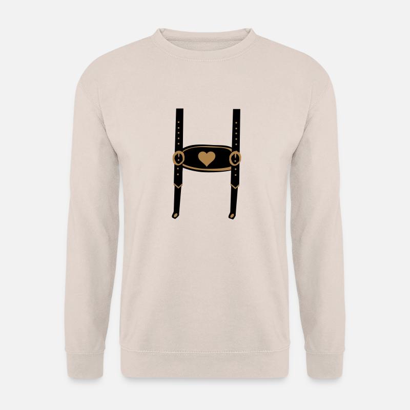 Lederhose - Unisex Pullover - Sand