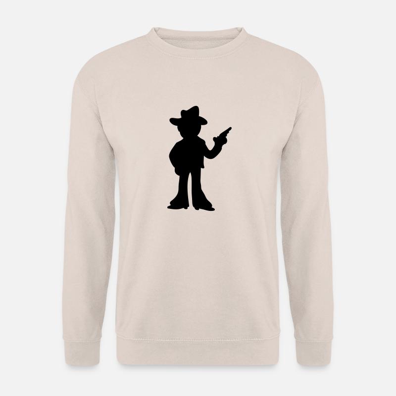 Cowboy - Sheriff - Schatten - Unisex Pullover - Sand