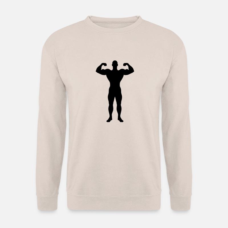 bodybuilding_19 - Unisex Pullover - Sand
