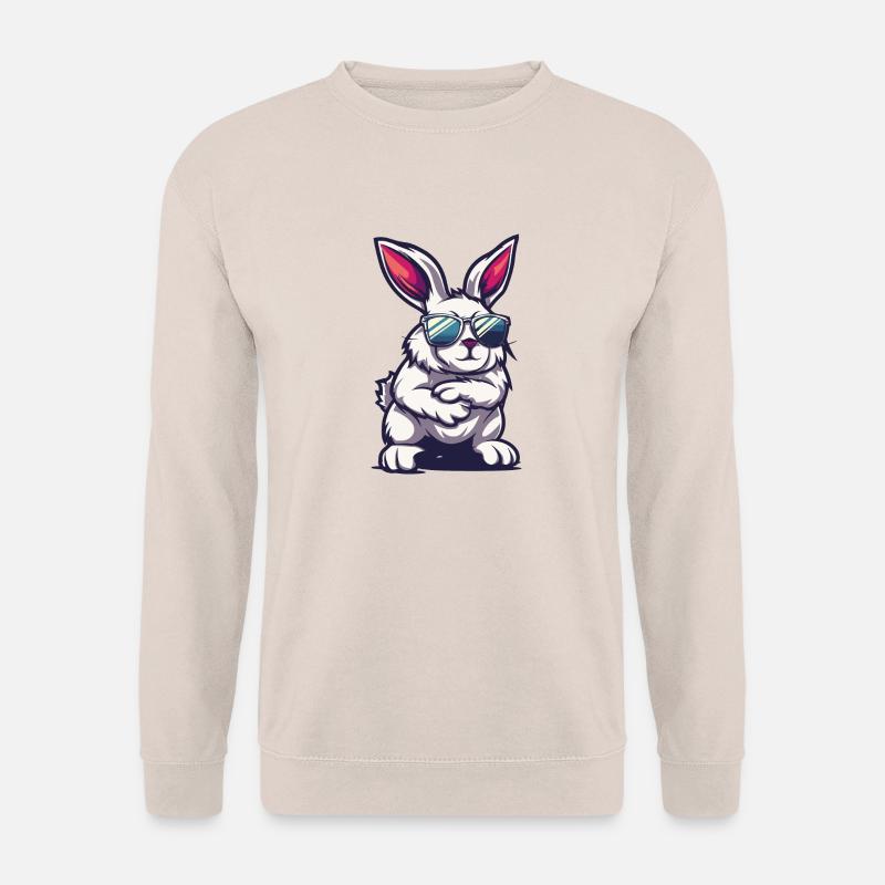 Bunny Comic Cool - Unisex Sweatshirt - sand