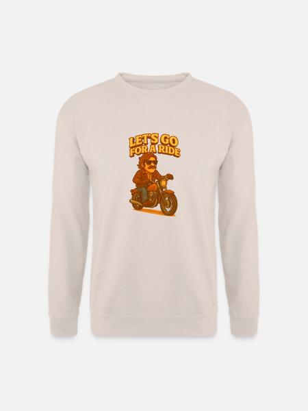 Auf geht's zu einer Fahrt - Unisex Pullover - Sand