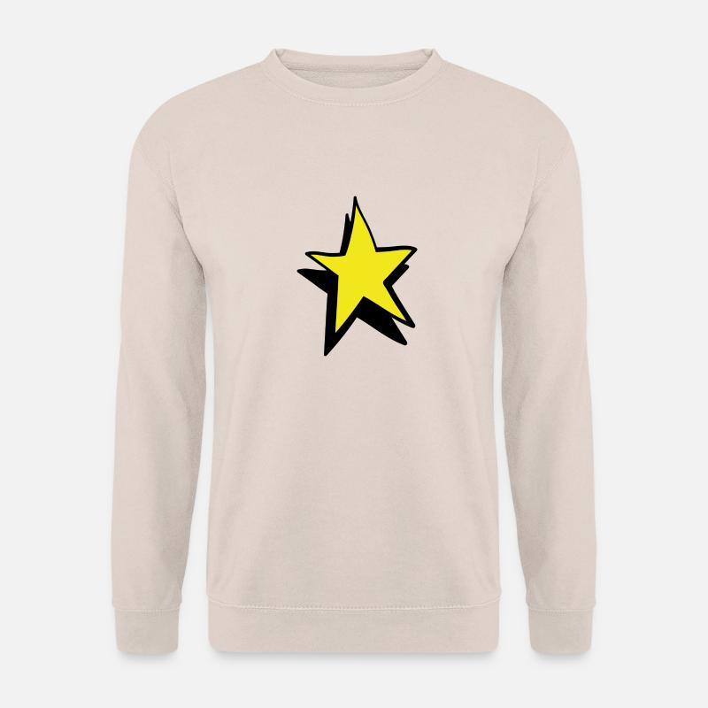 star - Unisex Sweatshirt - sand