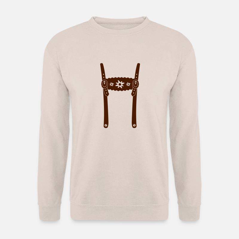 lederhose_end - Unisex Pullover - Sand