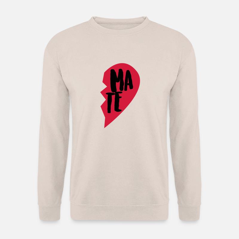 Soul Mate Couple Shirt - Unisex Pullover - Sand
