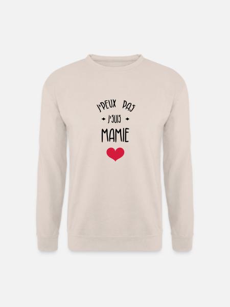 Mamie / Mamy / Grand Mere / Grand-Mère / Bébé - Sweat-shirt Unisexe - sable
