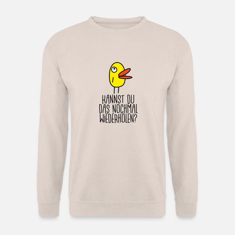 Wiederholen? - Unisex Pullover - Sand
