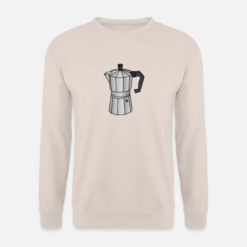 Espressokanne - Unisex Pullover - Sand