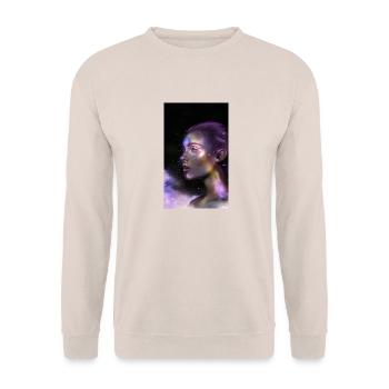 Gute Nacht n gehen - Unisex Pullover - Sand - Vorne - Alina (178cm) & Michal (187cm)