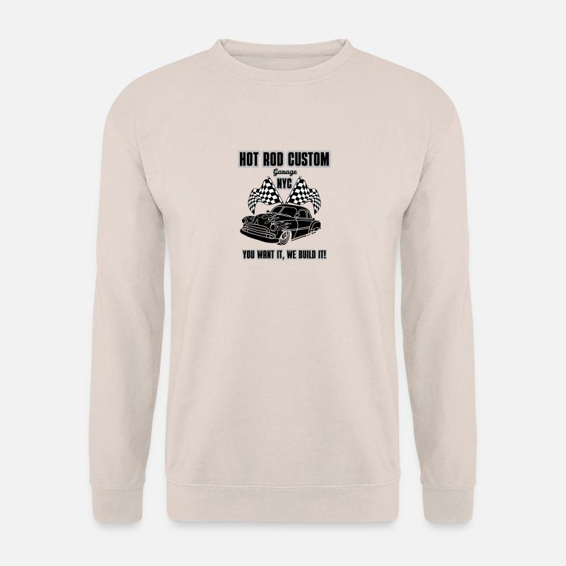Hot Rod Custom - Unisex Pullover - Sand