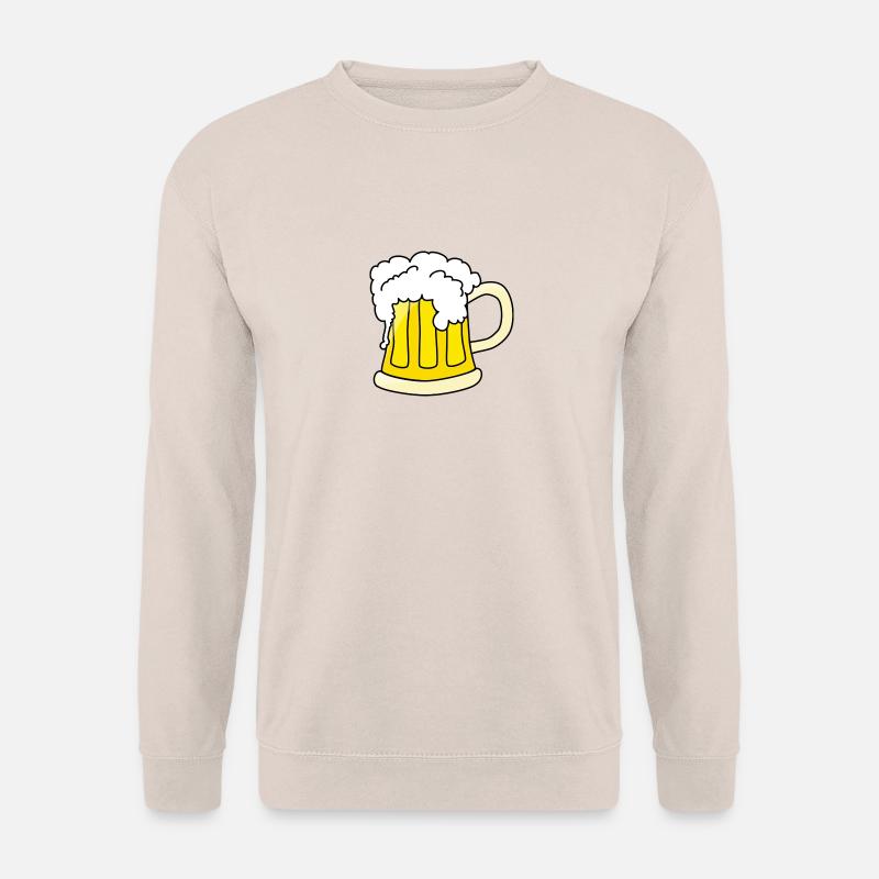 beer - Unisex Pullover - Sand