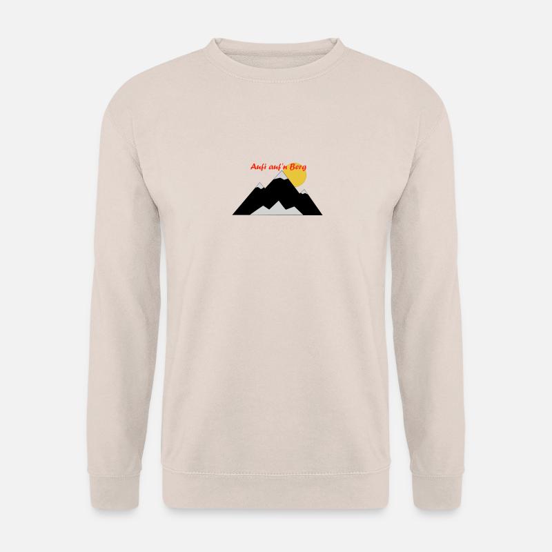 Aufi auf'n Berg - Unisex Pullover - Sand