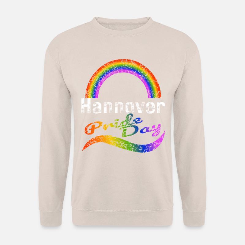 Pride Day Hannover LGBTQ+ CSD Gay Queer Liebe - Unisex Pullover - Sand
