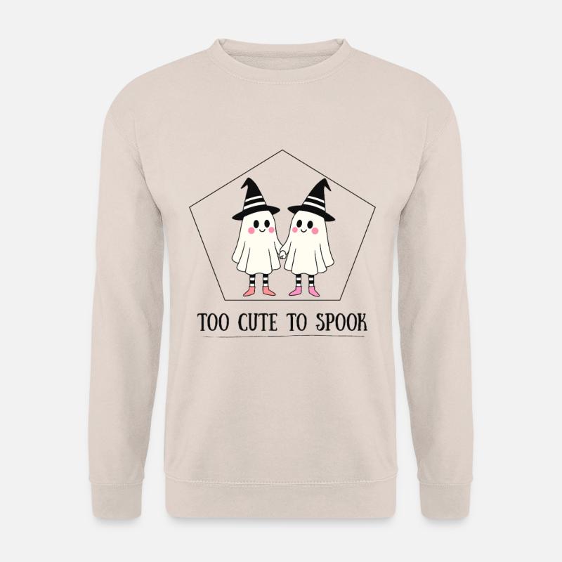 Süße Geister - Too Cute To Spook - Unisex Pullover - Sand