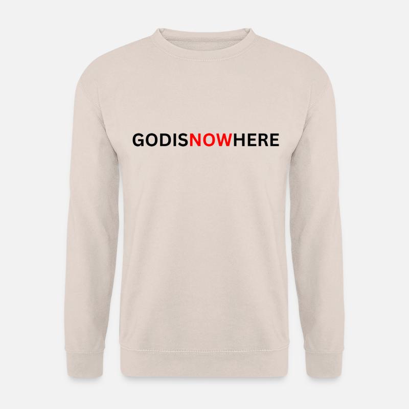 GODISNOWHERE - Unisex Pullover - Sand