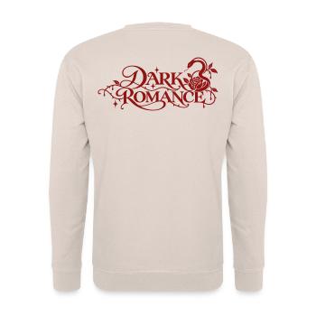 Dark Romance Gothic Rose - Unisex Pullover - Sand - Hinten - Michal (187cm)