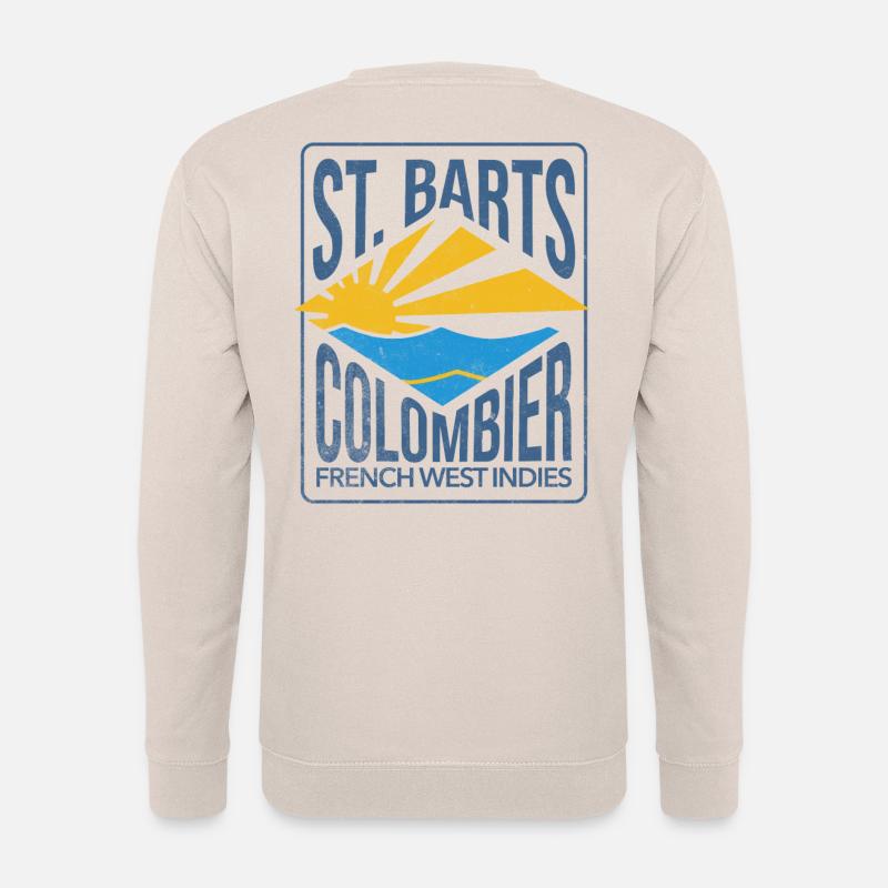 St. Barts Colombier - Unisex Pullover - Sand