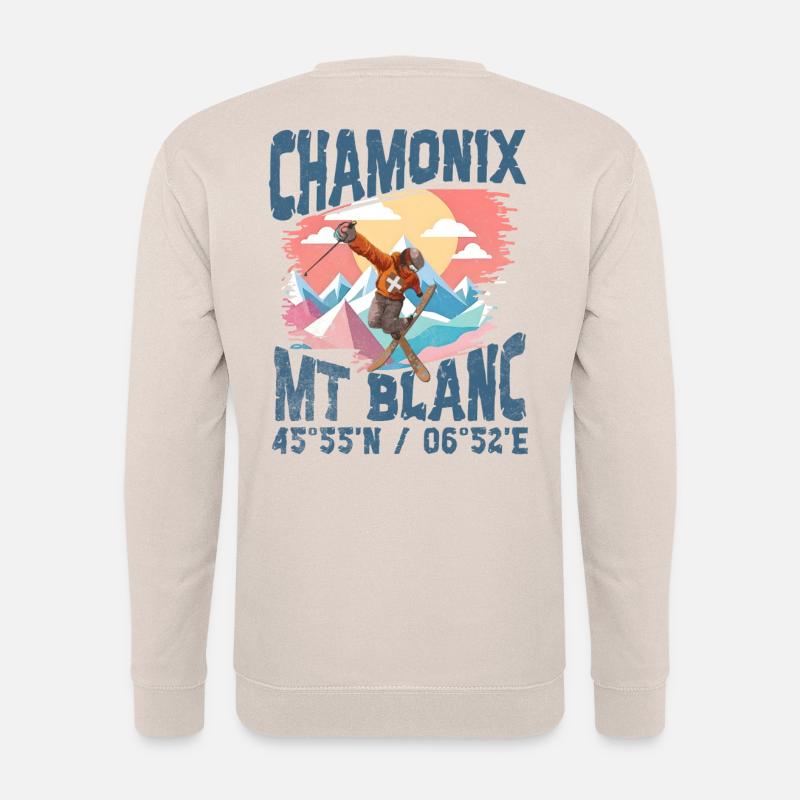 Chamonix freestyle blc - Unisex Sweatshirt - sand
