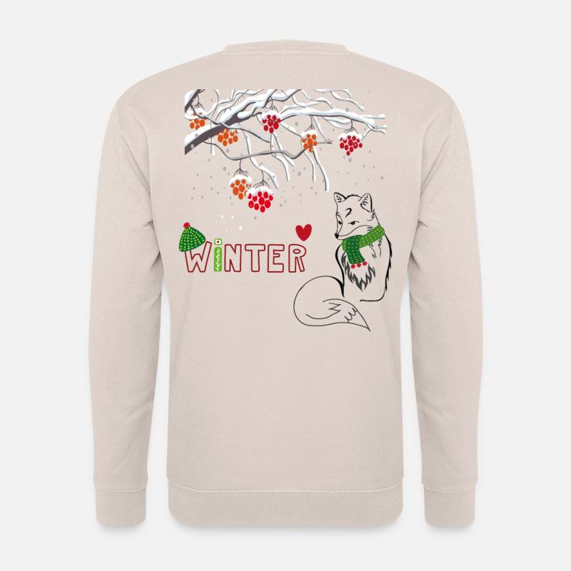 Winter Fuchs - Unisex Pullover - Sand