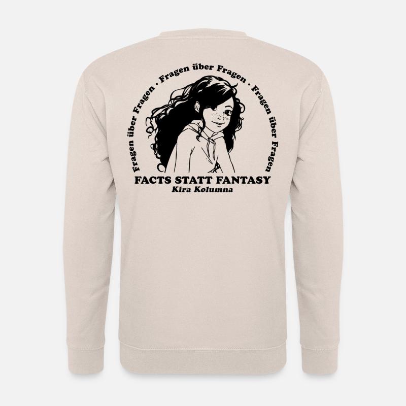 Kira Kolumna Fragen Über Fragen - Unisex Pullover - Sand