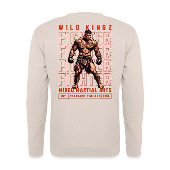 MMA - Sweat-shirt Unisexe - sable - Dos - Michal (187cm)