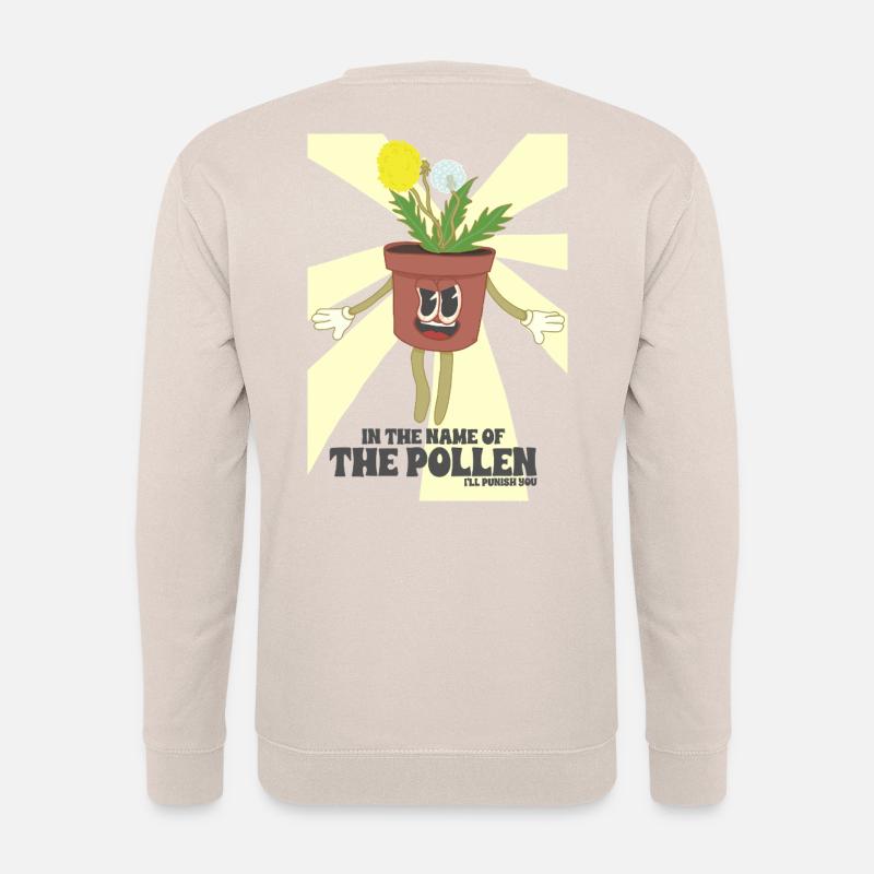 Super Pollen Blume - Unisex Pullover - Sand