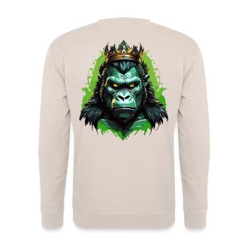 Gorille - Sweat-shirt Unisexe - sable - Dos - Michal (187cm)