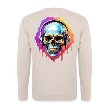 Casque - Sweat-shirt Unisexe - sable - Dos - Michal (187cm)