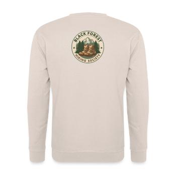 Black Forest Hiking Society - Unisex Pullover - Sand - Hinten - Michal (187cm)