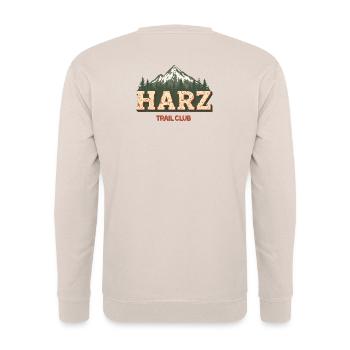 Harz Trail Club - Unisex Pullover - Sand - Hinten - Michal (187cm)