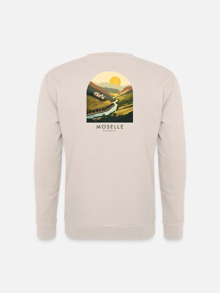 Moselle Germany Wine Country - Unisex Pullover - Sand
