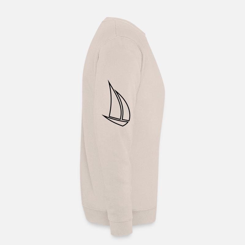 segelboot2 - Unisex Pullover - Sand