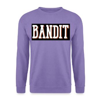 bandit dieb ganowe - Unisex Pullover - Lavendel - Vorne