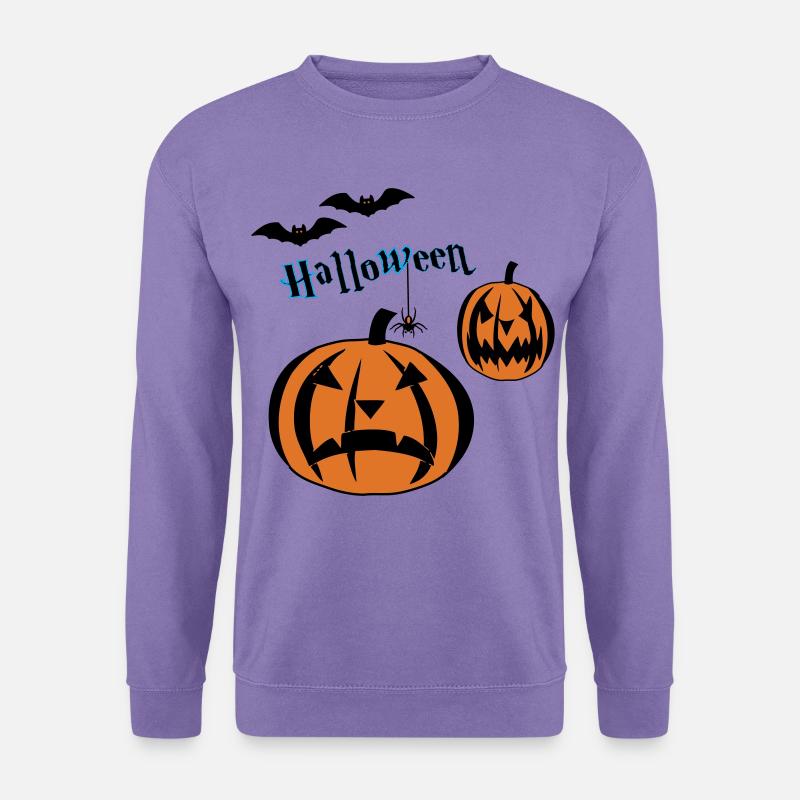 Halloween-- - Unisex Pullover - Lavendel