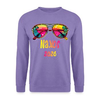 Naxos 2026 Tropen Sonnenbrille - Unisex Pullover - Lavendel - Vorne