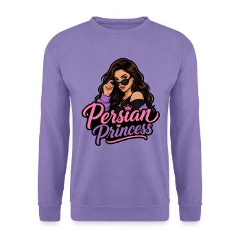 Persische Prinzessin Glamour - Unisex Pullover - Lavendel - Vorne