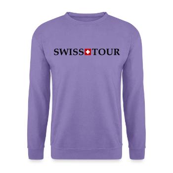 Swiss Tour Schweiz - Unisex Pullover - Lavendel - Vorne