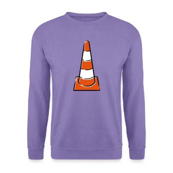 Bauhütchen - Unisex Pullover - Lavendel - Vorne