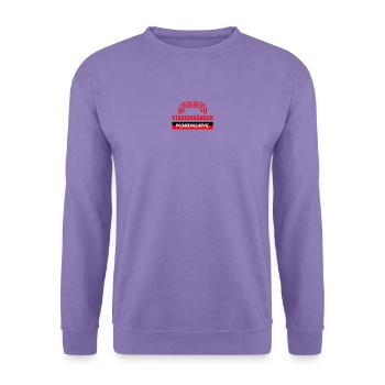 Nordkurve Stadiongänger I Fußball Fan - Unisex Pullover - Lavendel - Vorne