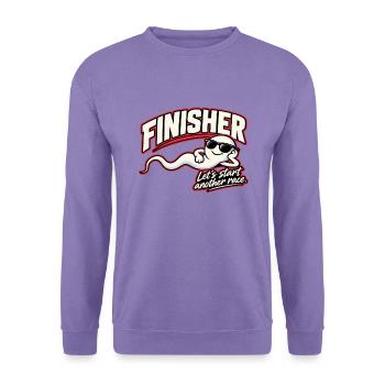 Finisher – Another Race - Unisex Pullover - Lavendel - Vorne