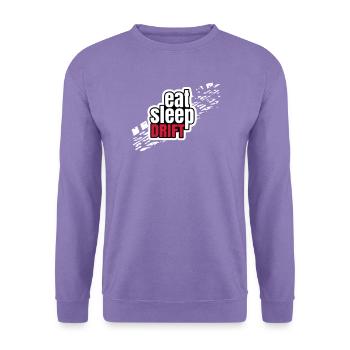 Eat Sleep Drift - Unisex Pullover - Lavendel - Vorne