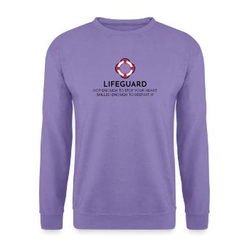 Bademeister - Unisex Pullover - Lavendel - Vorne