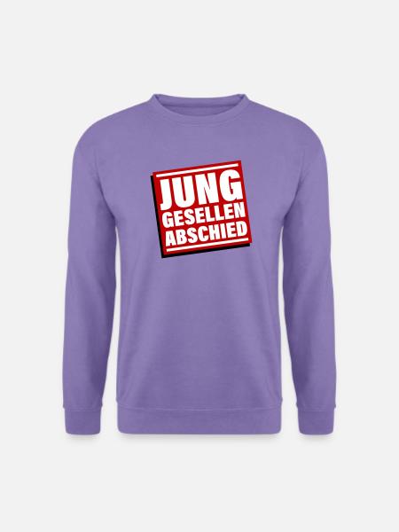Junggesellenabschied Jga Junggeselle - Unisex Pullover - Lavendel
