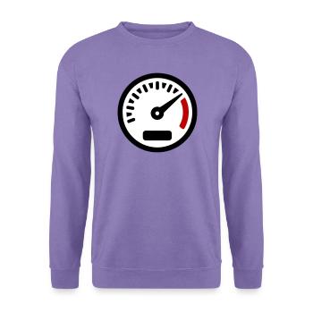 Tacho Kmh Gas - Unisex Pullover - Lavendel - Vorne