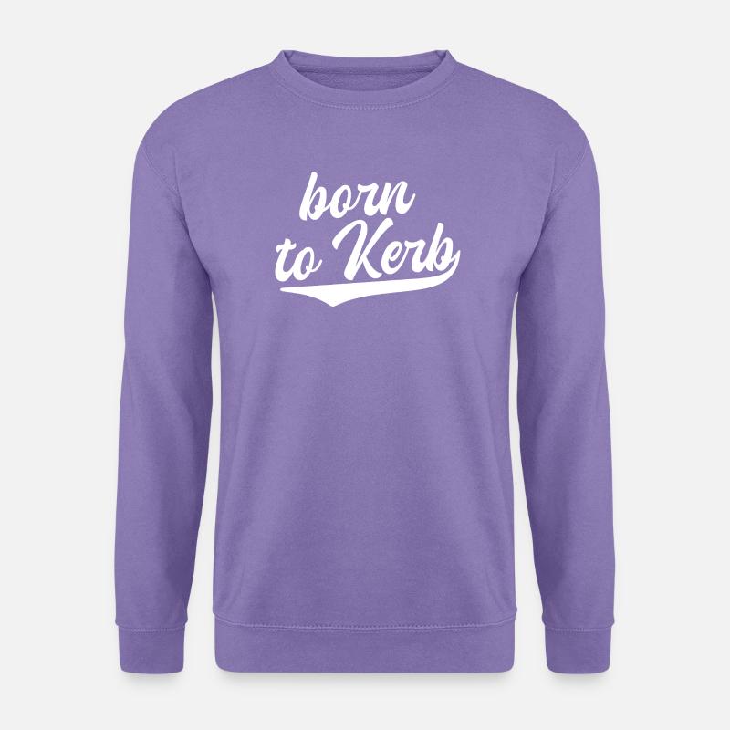 Born to Kerb / Kirchweih  - Unisex Pullover - Lavendel